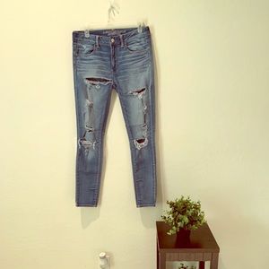 AEO Super super stretch Jegging Jeans Sz 8